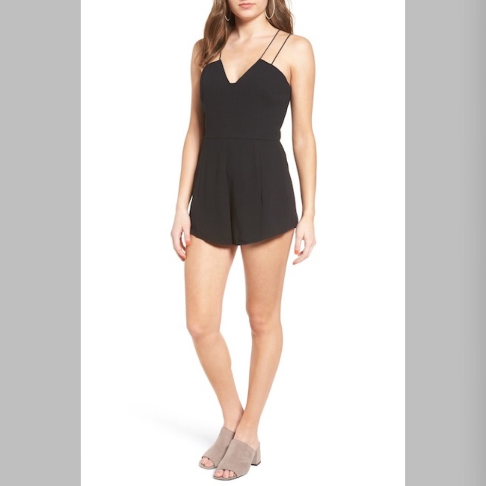 Leith Strappy Sweetheart Romper